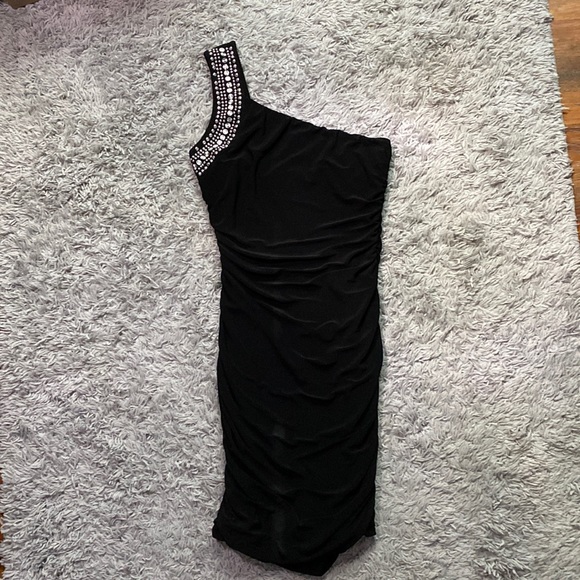 Deb Dresses & Skirts - One shoulder body con dress